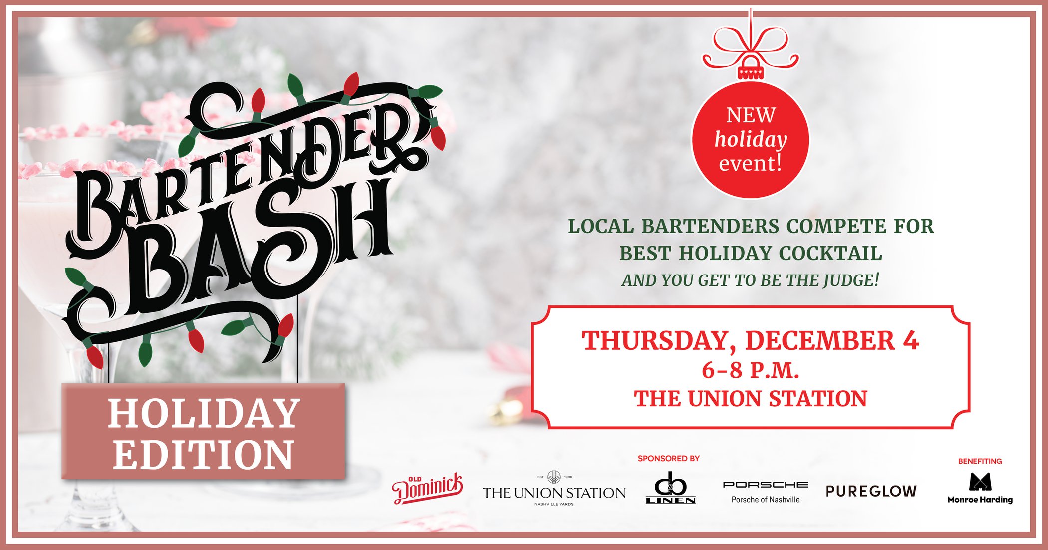 Nashville Lifestyle Holiday Bash Flyer